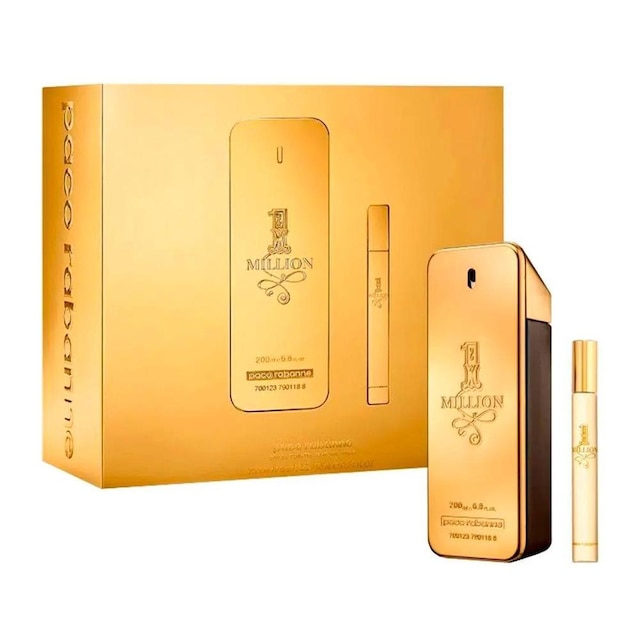 Kit Perfume One Million Edt Masculino 200ml + One Million 10ml