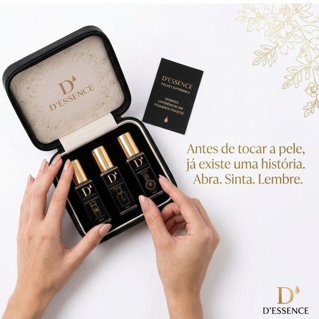Kit Pocket Experience Árabes Masculino 3x5ml