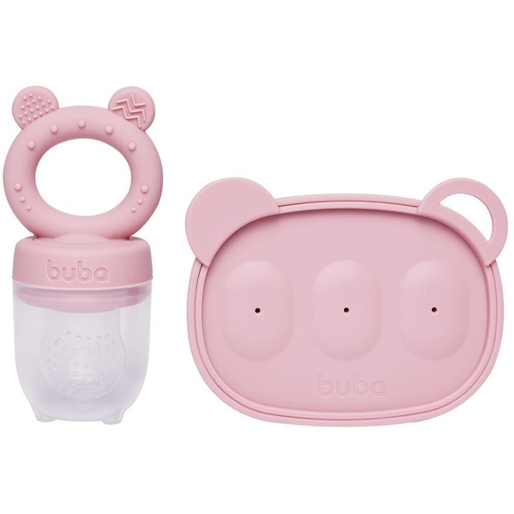 Kit Porta Frutinhas Buba Forminha Em Silicone