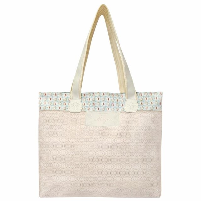 Kit Praia Feminino Conchas Bolsa, Necessaire e Chinelo, Magicc
