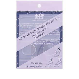 Kit Protetor para Pés STZ Feminino Gel Incolor -