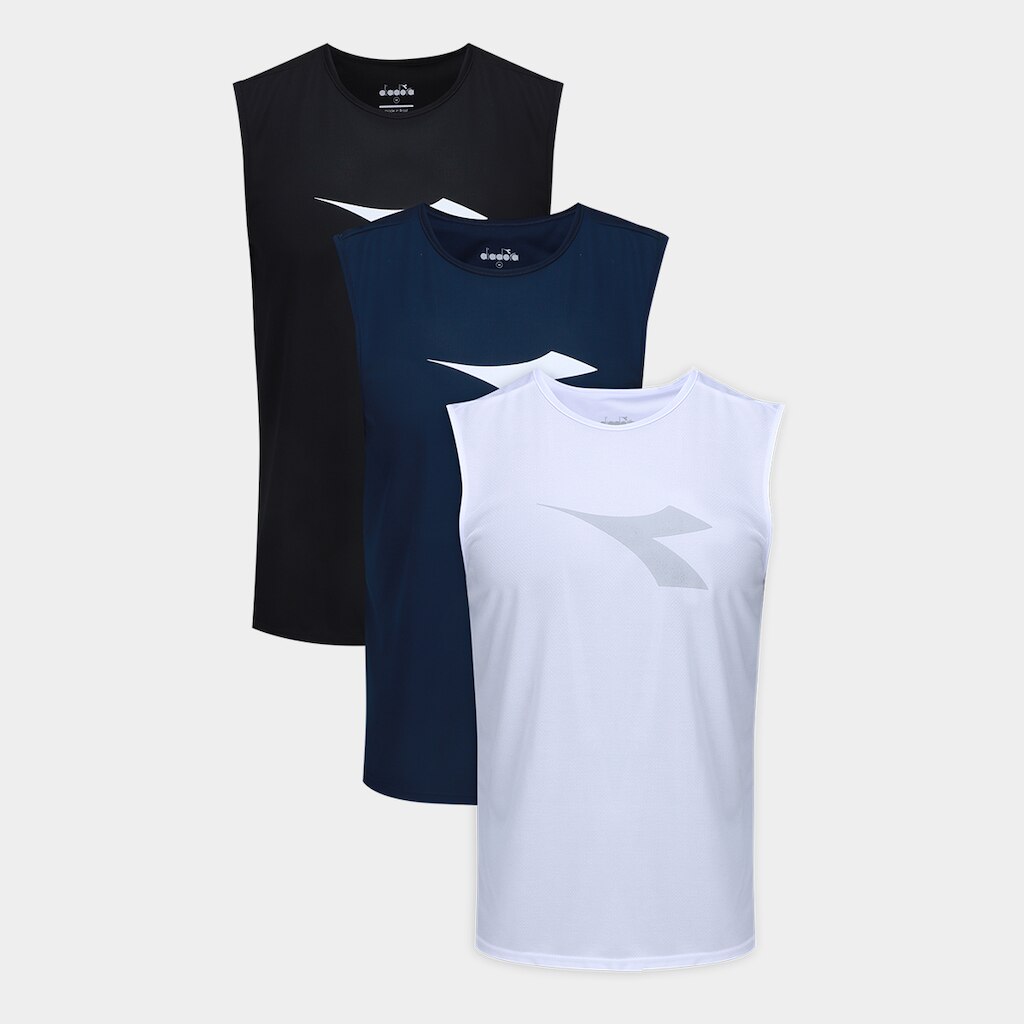 Kit Regata Diadora Com 3 Peças Masculina