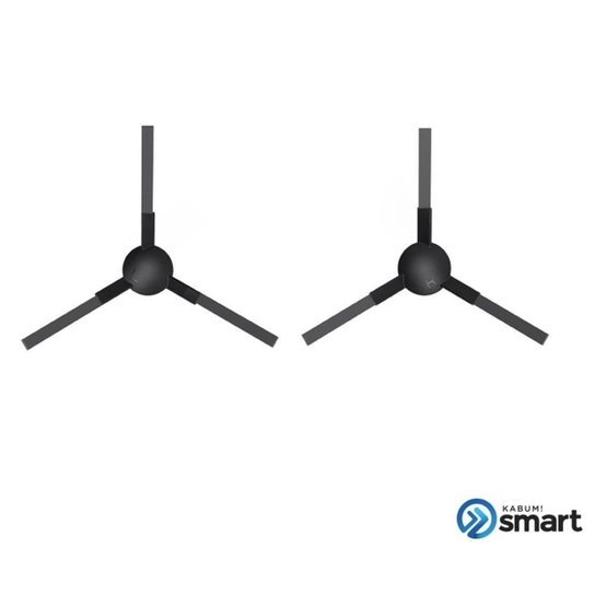 Kit reposição para Robô Aspirador KABUM! smart 100 - 1 Reservatório + 5 Filtros HEPA + 2 Escovas