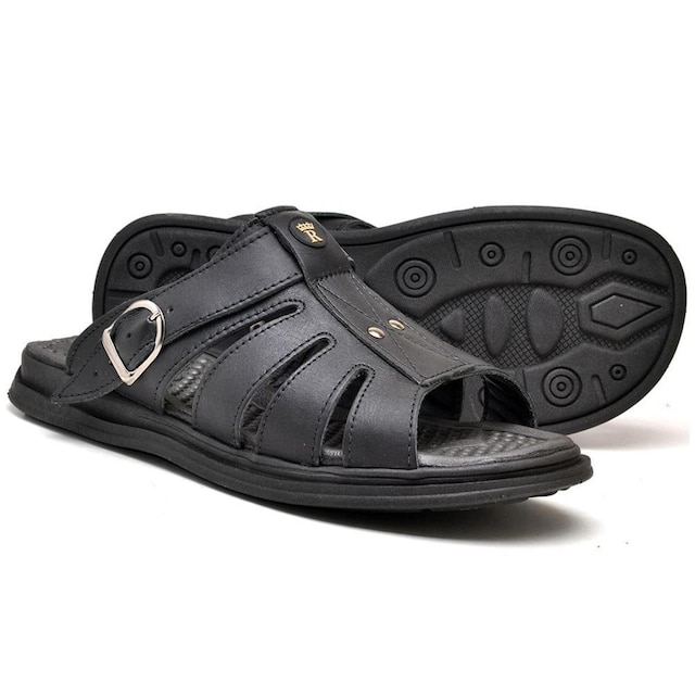 Kit Sandália Couro Rubim Calçados 2 Pares Masculina