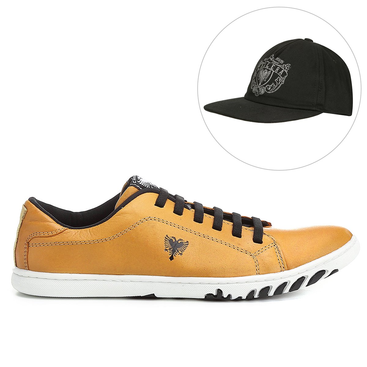 sapatenis cavalera cadarço elastico