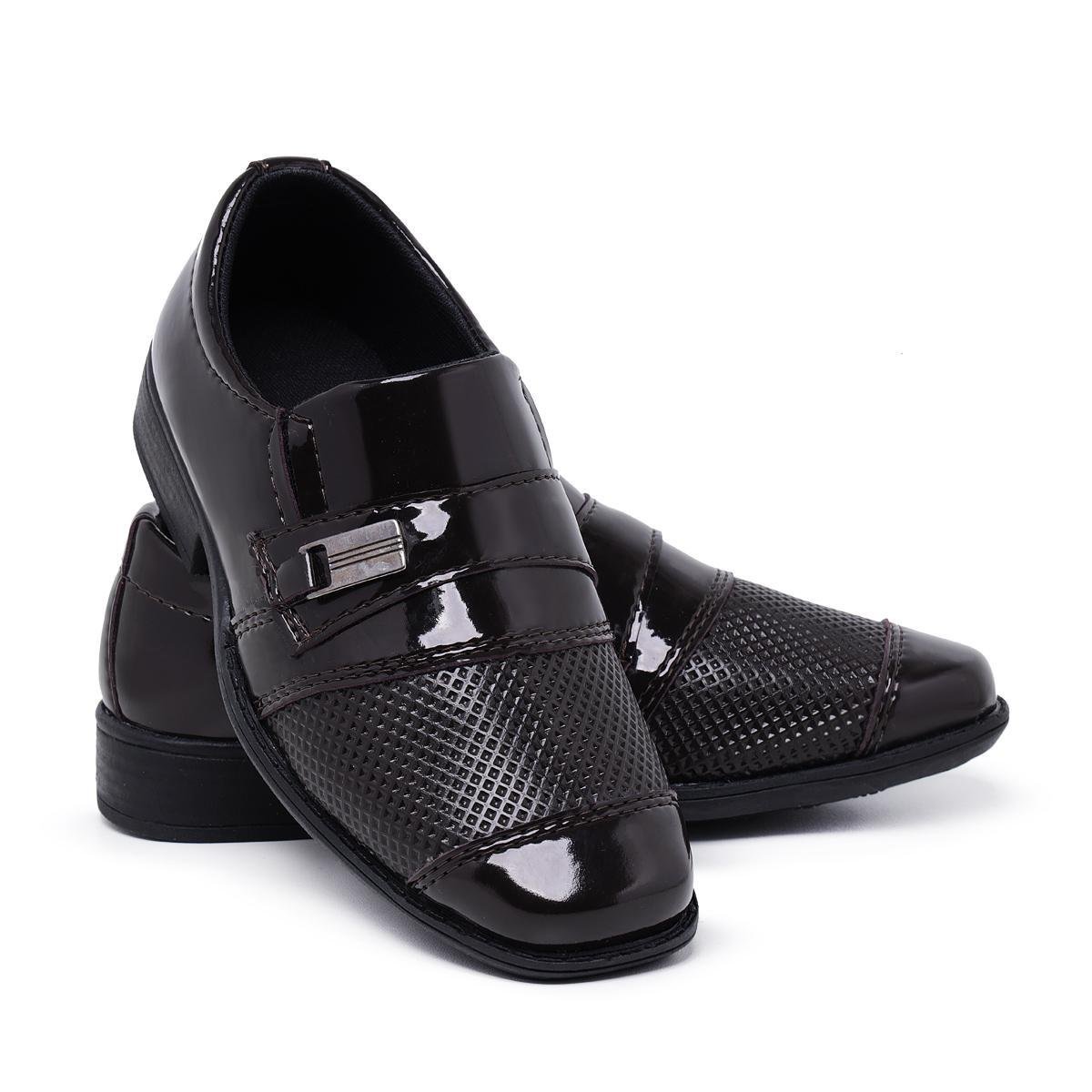 sapato social infantil 22