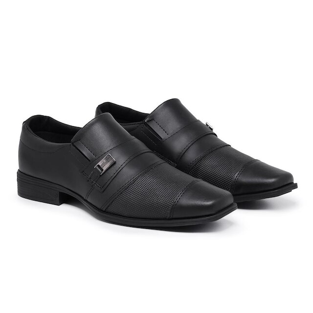 Kit Sapato Social Schiareli Com Cinto E Carteira Masculino