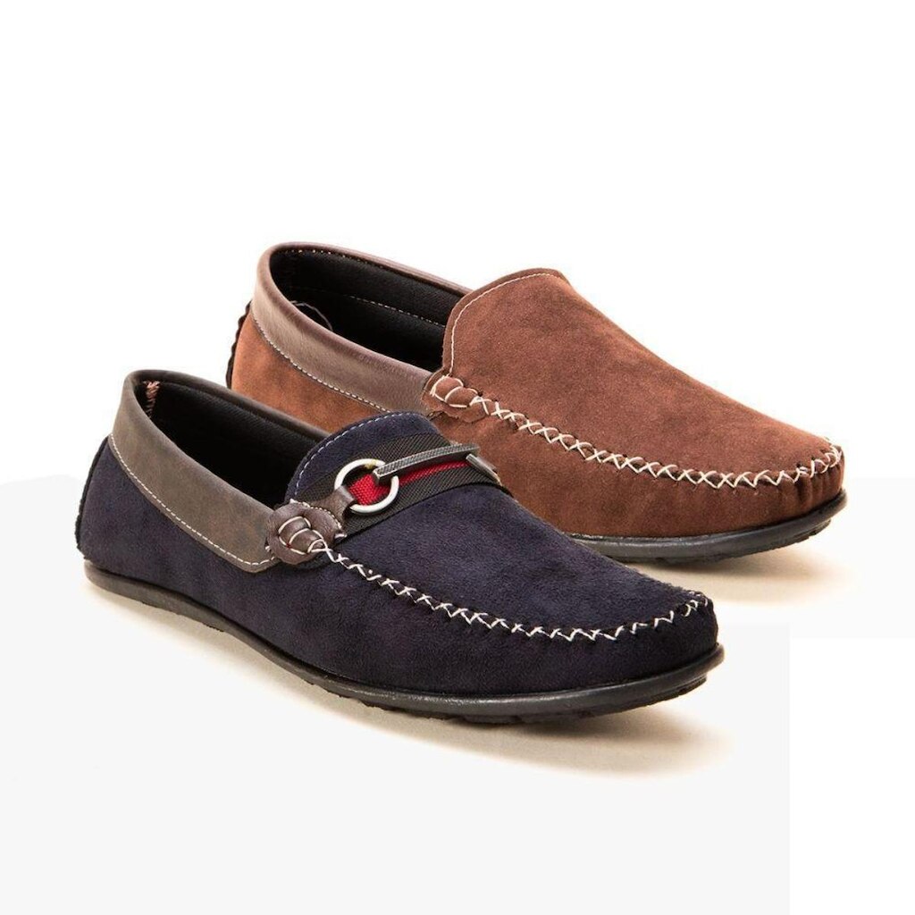 KIT Seven Brasil 2 Pares Mocassim Casual Slip On Masculino