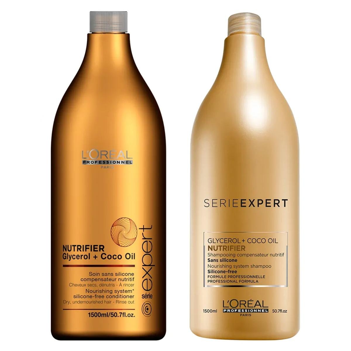 Kit Shampoo e Condicionador L'oreal Professionnel Nutrifier - Incolor Menor preço em Kit Shampoo e Condicionador L'oreal Professionnel Nutrifier - Incolor