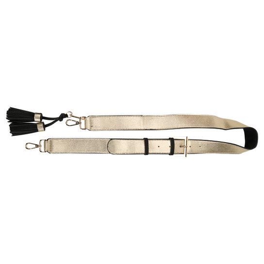 Kit Shoestock Alça + Tassel - Dourado