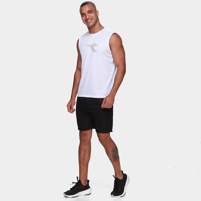 Kit Shorts Diadora Com 2 Peças Masculino