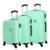 Kit Swiss Move 3 Malas de Viagem Zug - Verde claro