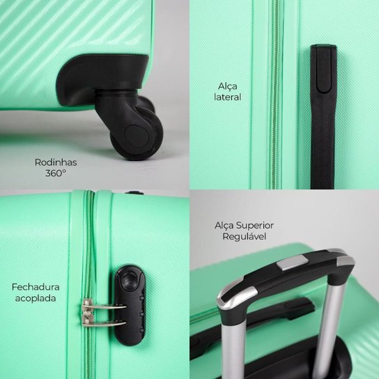 Kit Swiss Move 3 Malas de Viagem Zug