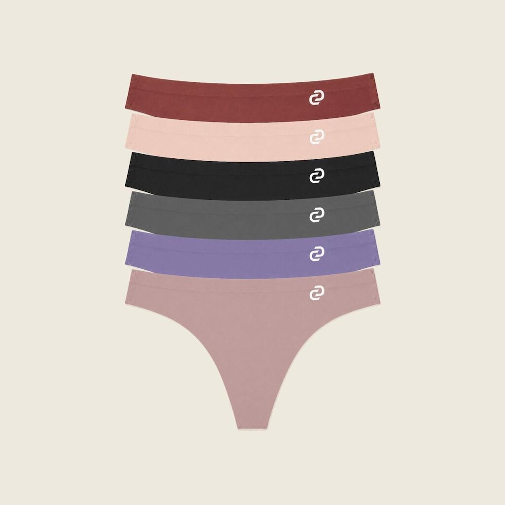 Kit Tanga Fio Sem Costura Donna Carioca