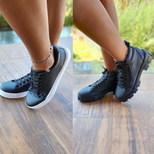 Kit Tênis + Bota Feminina