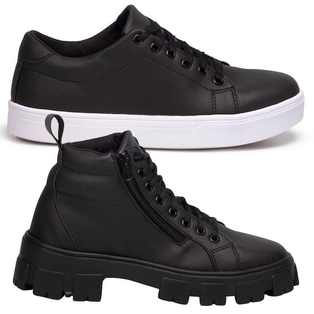 Kit Tênis + Bota Feminina