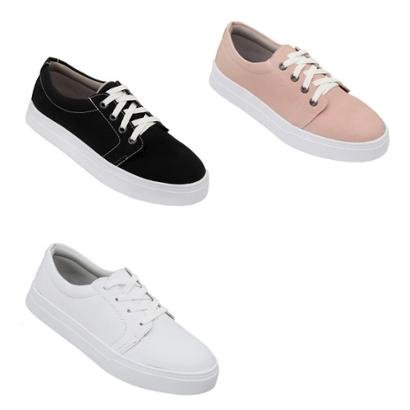 tenis social feminino confortavel