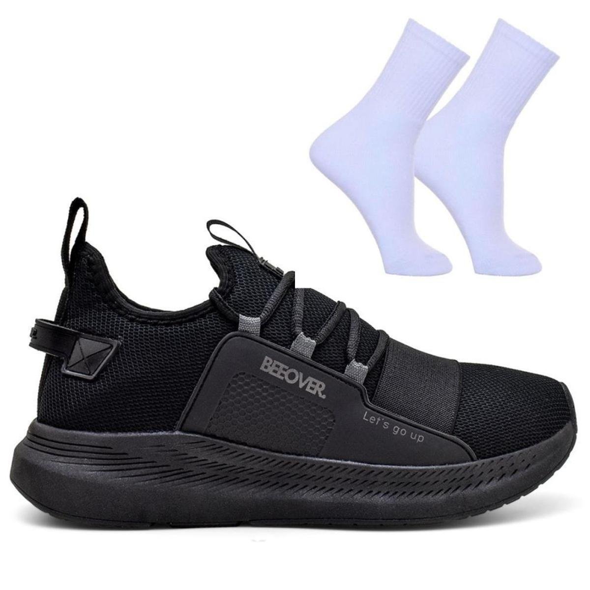 Kit Tênis Esportivo Academia Feminino Sola Borracha Macia e Leve Para Caminhadas Treino e Meia Menor preço em Kit Tênis Esportivo Academia Feminino Sola Borracha Macia e Leve Para Caminhadas Treino e Meia