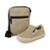 Kit Tênis Esportivo Mocassim Menino Slip On Escolar Com Shoulde Bag Marfim Mzkid - Marfim