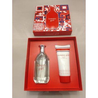 KIT TOMMY GIRL PERFUME EDT 100ML + BODY LOTION 100ML