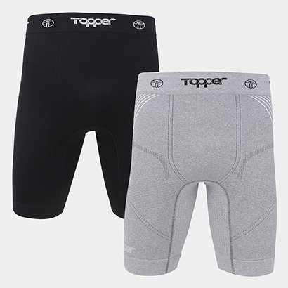 Kit Topper Bermuda Térmica's/ Costura c/ 2 Peças - Unissex