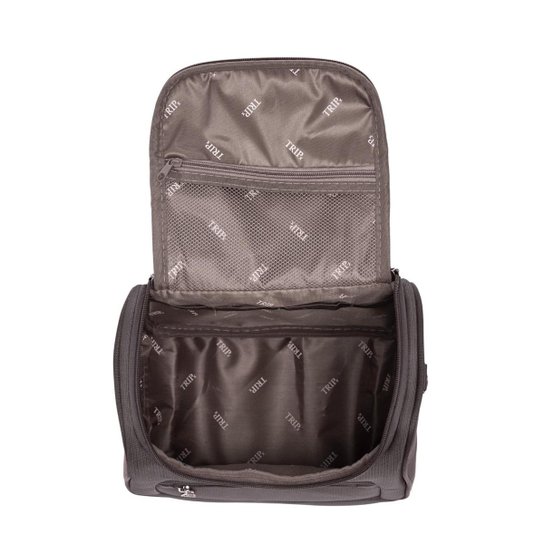 Kit Viagem Mala Bordo + Mão Frasqueira Super Leve Anti Furto