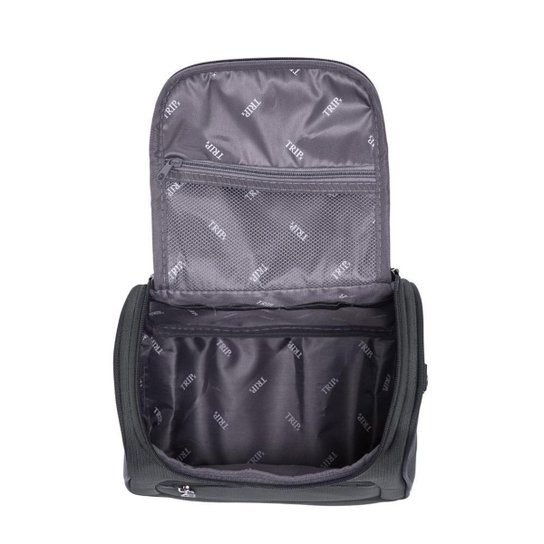 Kit Viagem Mala Bordo Mão + Frasqueira Super Leve Anti Furto