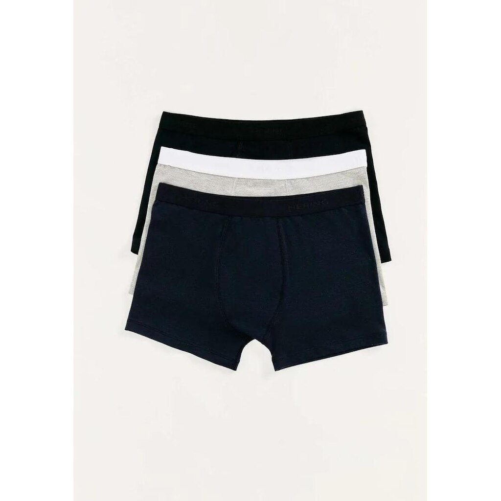 Kit/3 Cueca Boxer Hering 77UC Masculina Algodão T. P/XXG