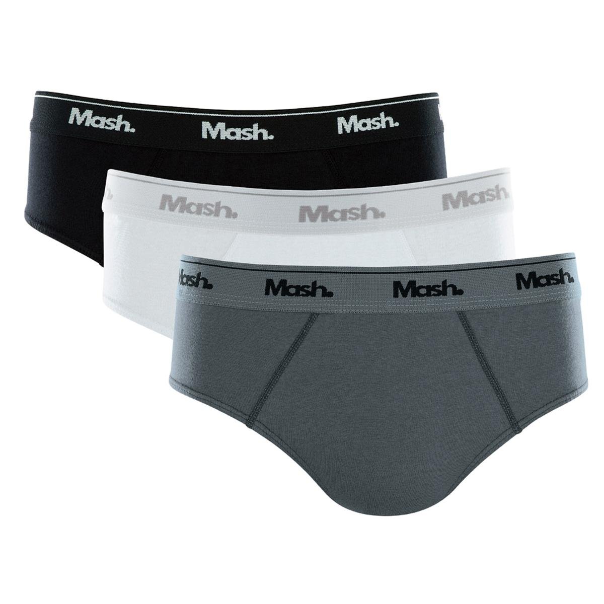 KIT/3 Cueca Mash Slip 010.04 Algodão é ruim? KIT/3 Cueca Mash Slip 010.04 Algodão é boa?