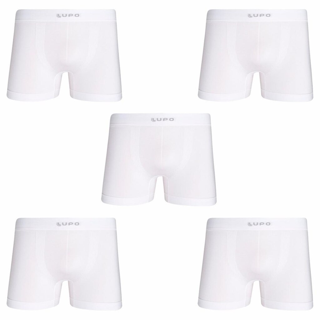 Kit/5 Lupo Cueca Boxer Micromodal