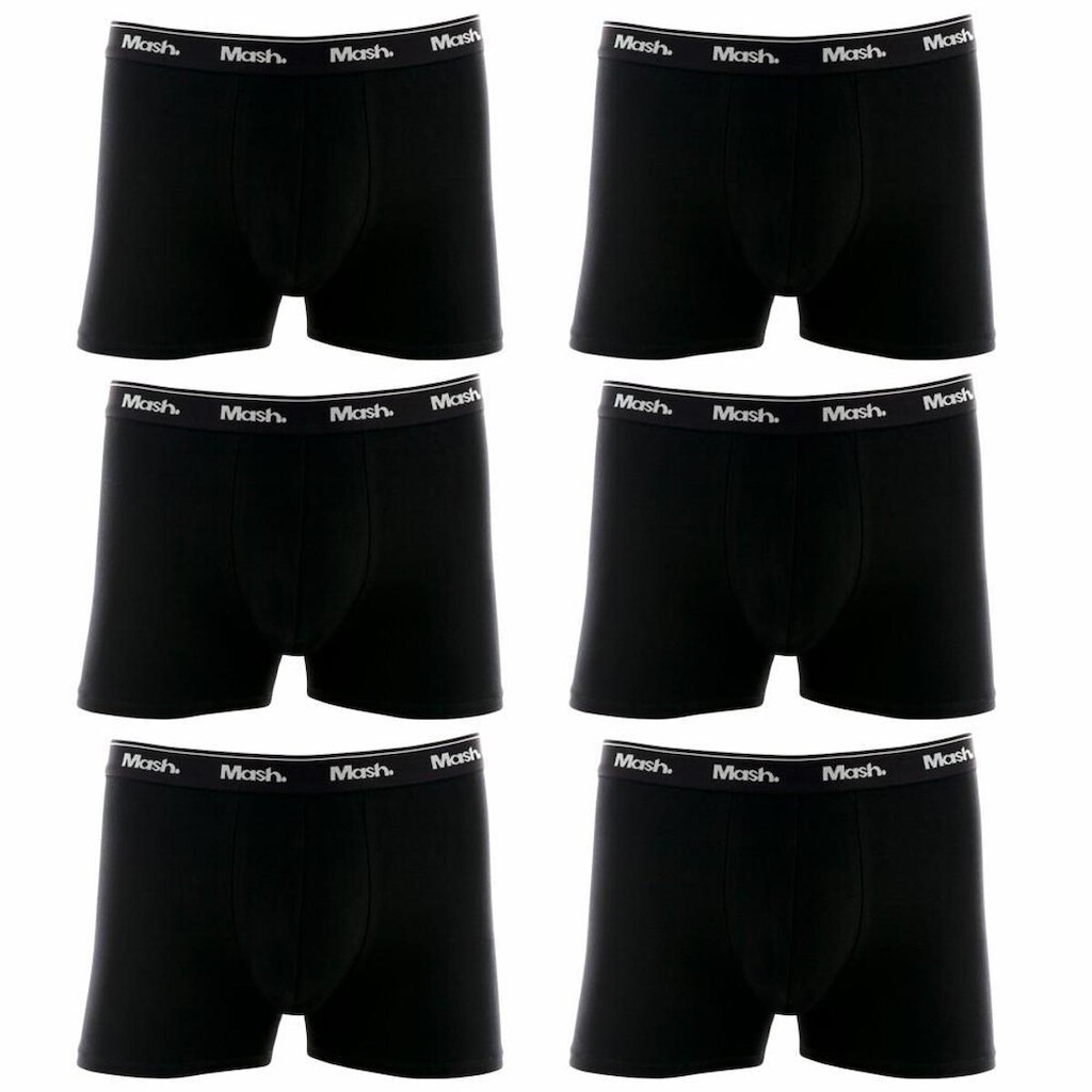 Kit/6 Cuecas Mash Boxer 170.26 Cotton