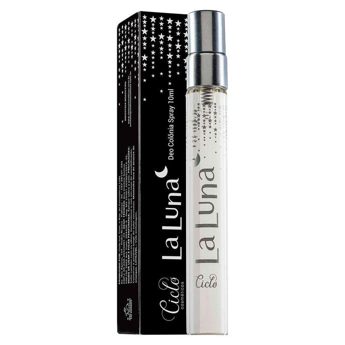 La Luna Ciclo Cosméticos - Perfume Feminino - Deo Colônia 10ml Menor preço em La Luna Ciclo Cosméticos - Perfume Feminino - Deo Colônia 10ml