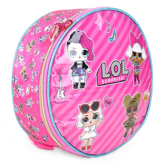Lancheira Infantil Luxcel Lol Redonda
