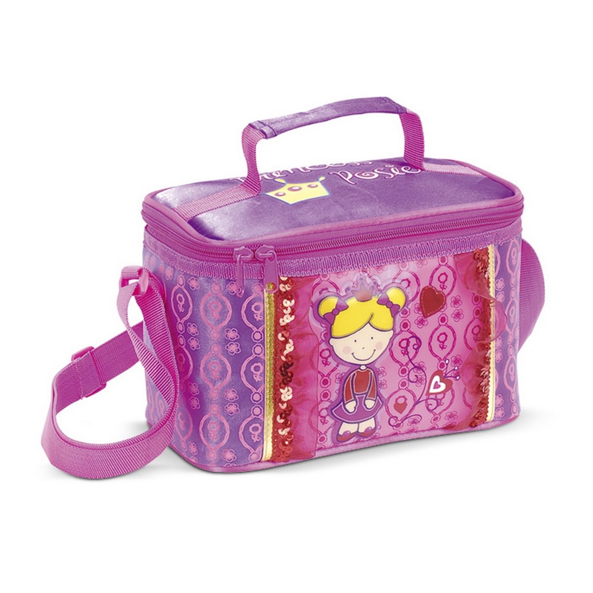 Lancheira LS Bolsas com alça tiracolo e alça de mão - Rosa é ruim? Lancheira LS Bolsas com alça tiracolo e alça de mão - Rosa é boa?