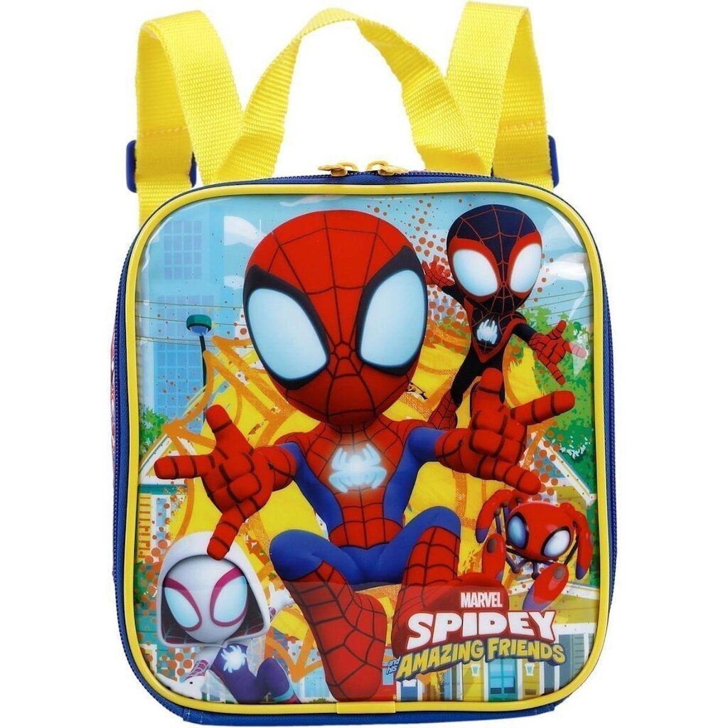 Lancheira Térmica Escolar Infantil Amazing Spidey Spider Man Xeryus