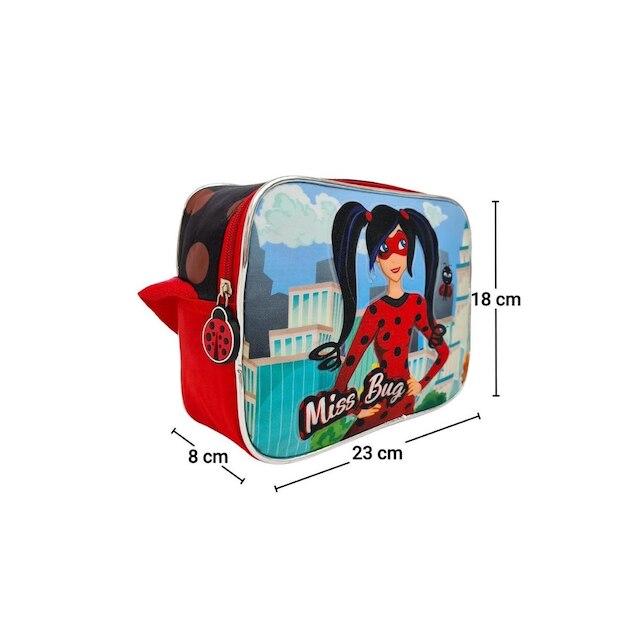 LANCHEIRA TERMICA ESCOLAR MISS BUG
