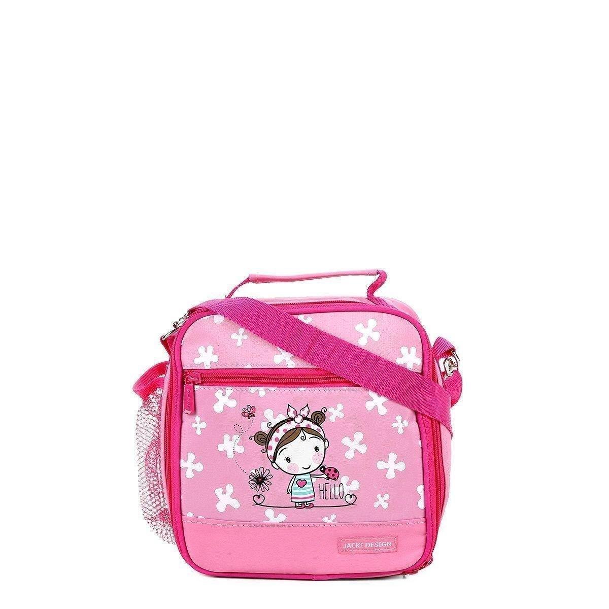 Lancheira Térmica Infantil Jacki Design Cute Girl Feminina - Rosa Menor preço em Lancheira Térmica Infantil Jacki Design Cute Girl Feminina - Rosa