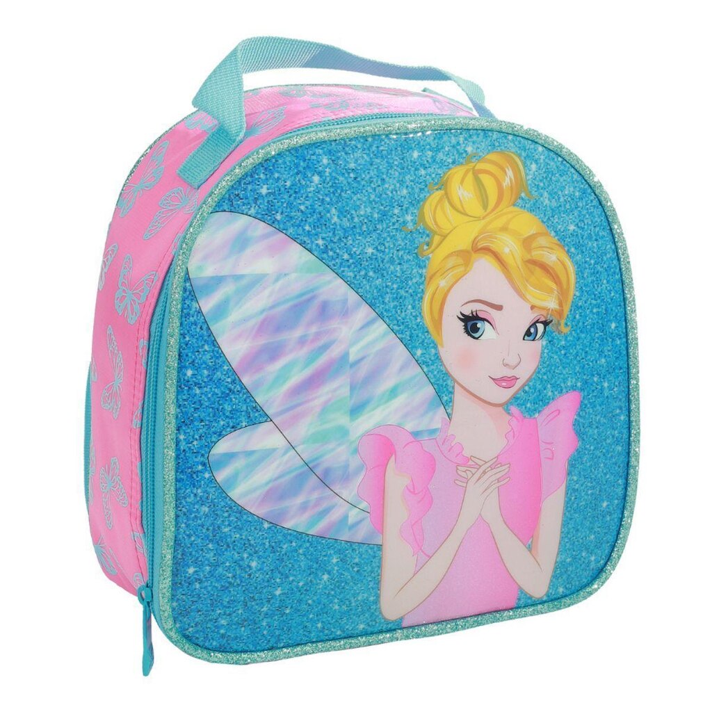 Lancheira Térmica Princesa Fada Menina Escolar Azul Yepp