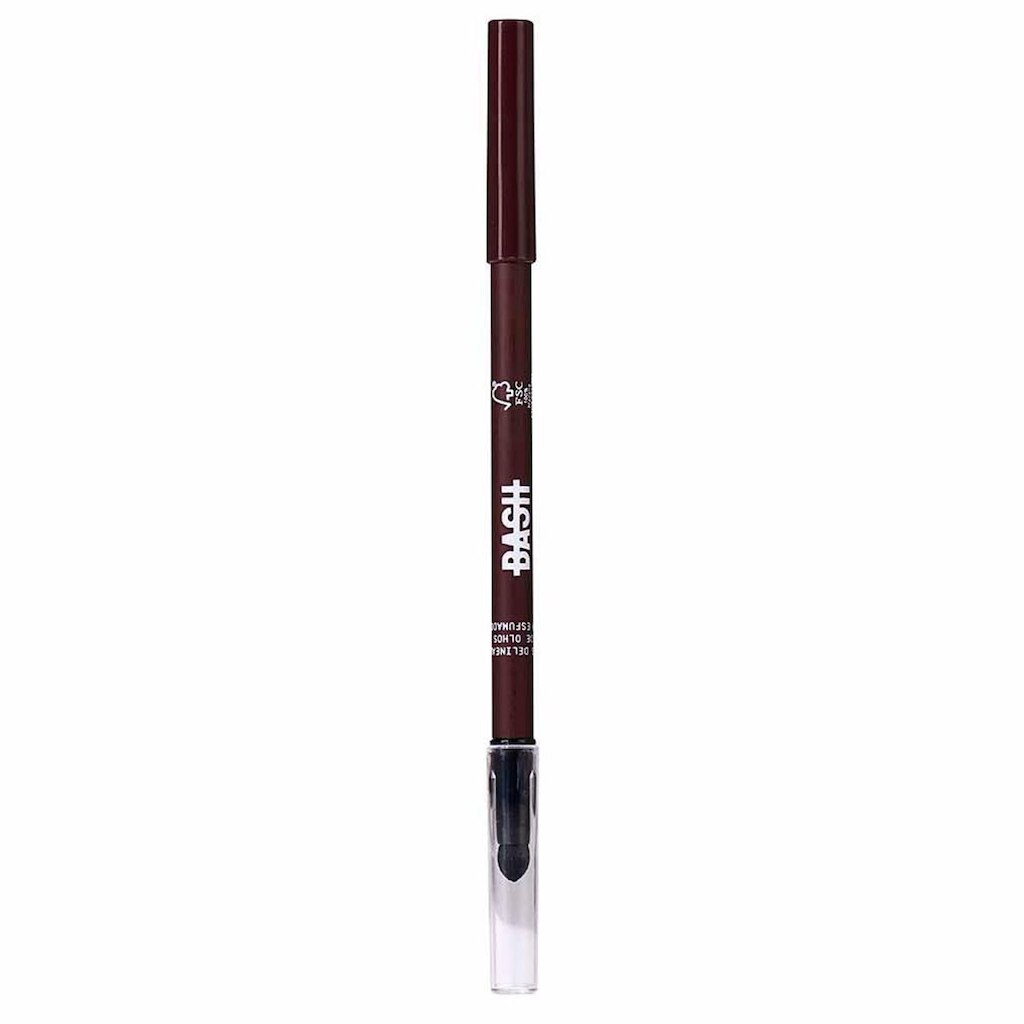 Lápis Delineador de Olhos com Esfumador Bash Beauty Marrom
