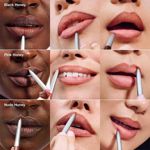Lápis Labial Clinique Quickliner for Lips Nude Honey