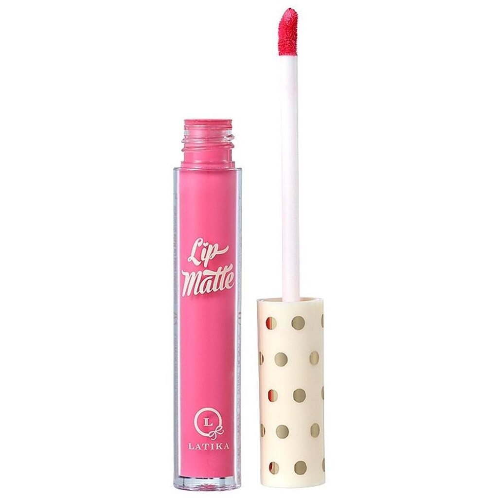 Latika Lip Matte Rosa Nº 1 - Batom Líquido 4ml