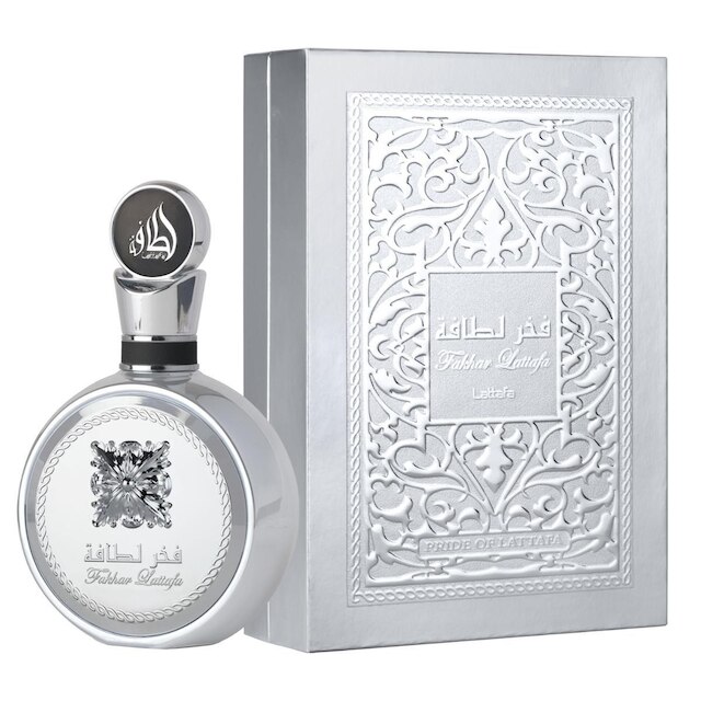 Lattafa Fakhar Platin Eau de Parfum Perfume Unissex 100ml Árabe