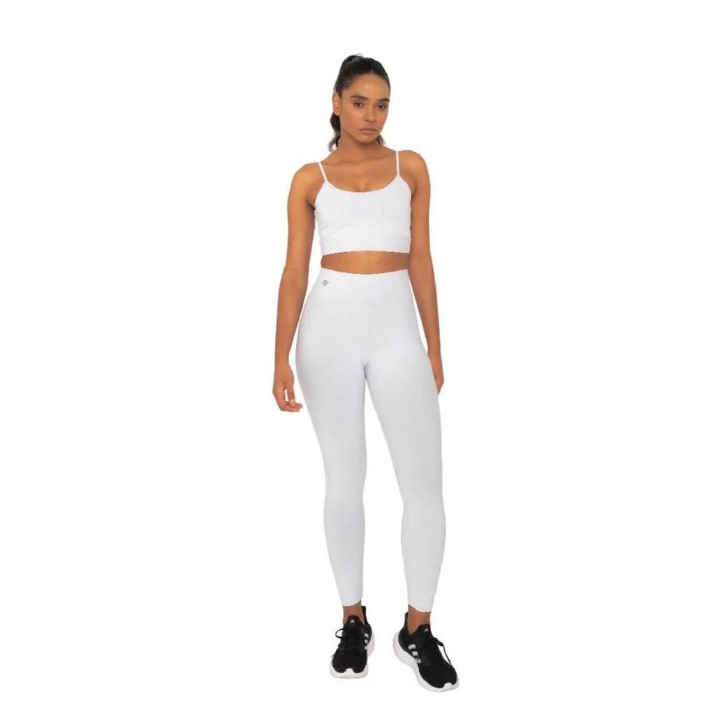 Legging Amei Sport - Branco Gloss