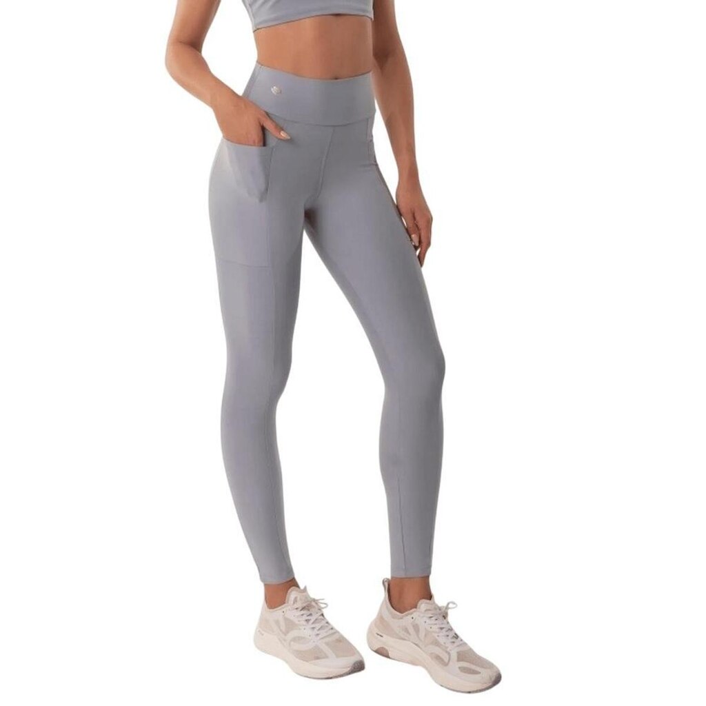 Legging Amei Sports Fitness Bolsos Laterais - 40062