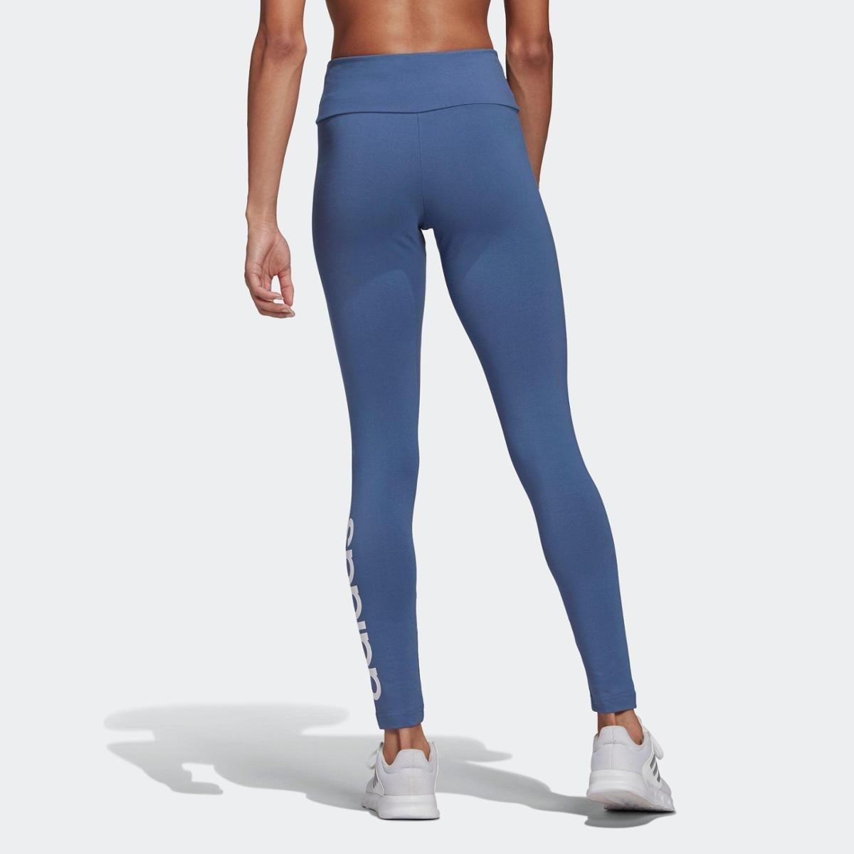legging cintura alta essentials logo