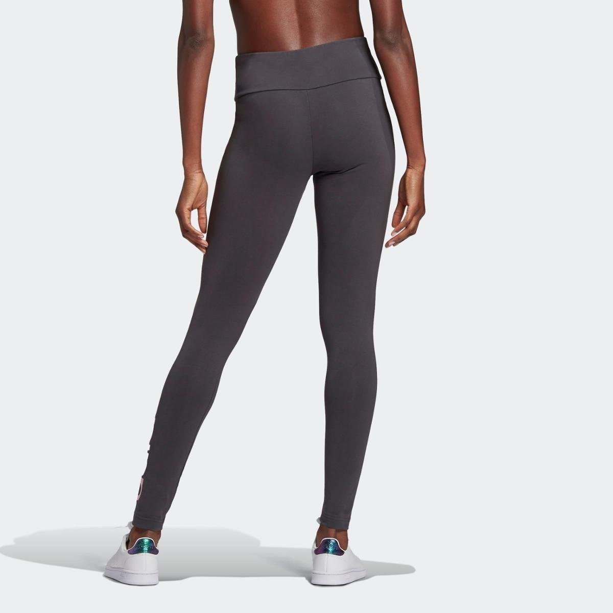 legging cintura alta essentials logo