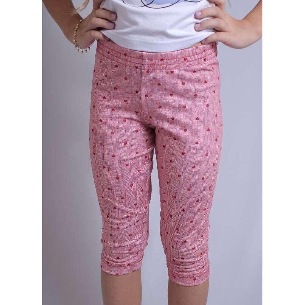 LEGGING CURTA INFANTIL ESTAMPADA