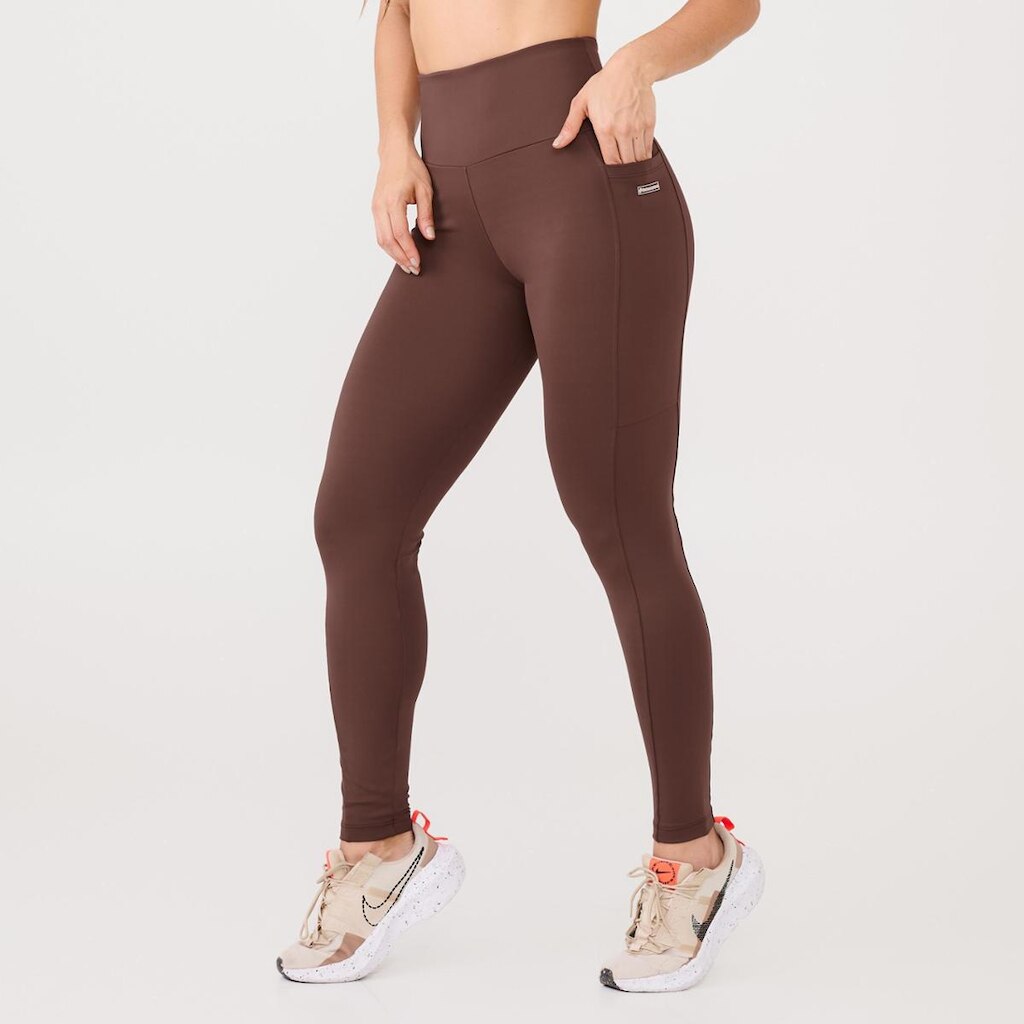 Legging Essential Poliamida Com Bolso Donna Carioca