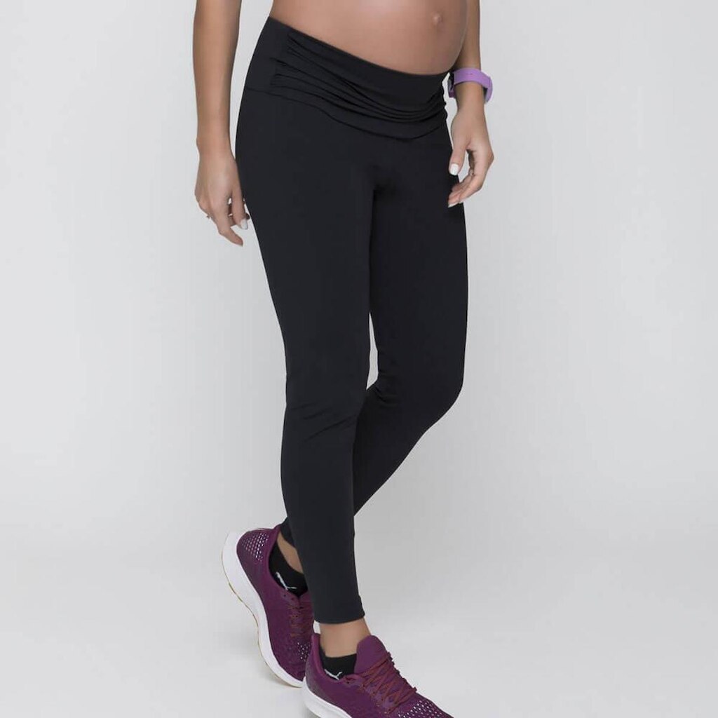 Legging Gestante Microfibra Sem Costura Selene 20999-001