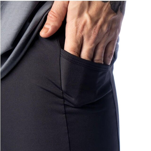 Legging Masculina Topper Performance Bolsos Reflexivo Preto